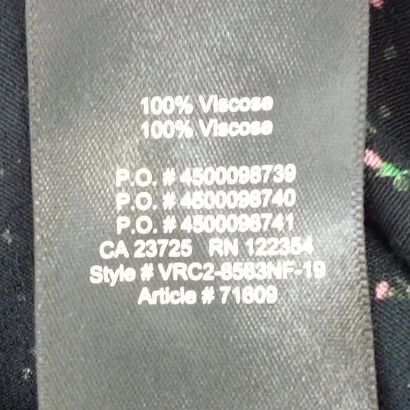 Aritzia Sunday Best Taggie Black Jumpsuit S Roses Floral Pull On Strapless - Picture 14 of 15